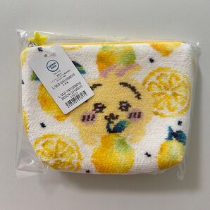 【新品】フェイラー ちいかわ FEILER うさぎレモンドットポーチ 243100 うさぎ ポーチ 大 レモンドット