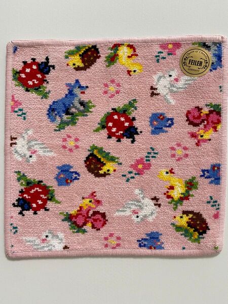 【新品】フェイラー 鳩居堂 限定 ハンカチ タオル ピンク FEILER フェイラー ハイジ