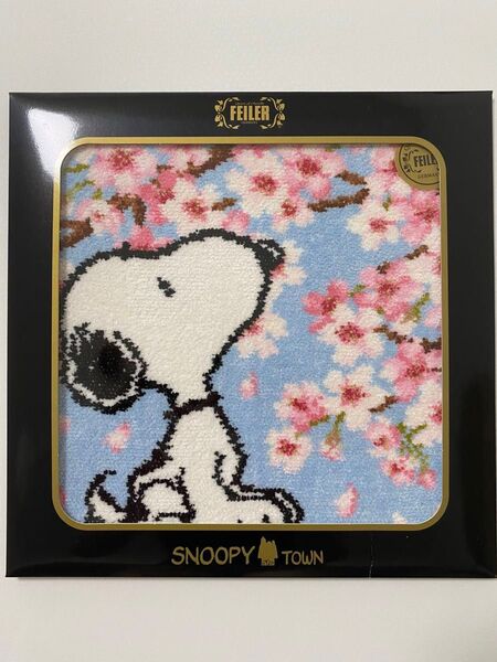 【新品】フェイラー スヌーピー 桜 さくら サクラ 2020年 スヌーピータウン PEANUTS FEILER ハンカチ タオル