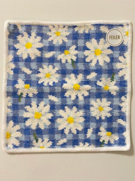 【新品】ラブラリーバイフェイラー FEILER ラブラリーマーガレット 白 ハンカチ タオルマーガレット 花 フェイラー