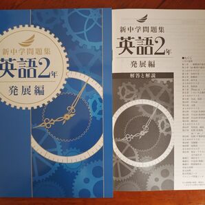 【最新版】 新品 新中学問題集 英語(発展)中2【解答付】