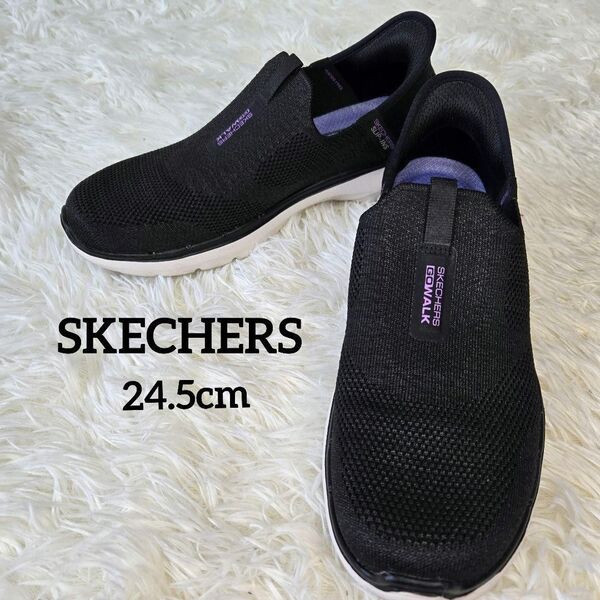 美品 スケッチャーズ Skechers GO WALK スリップインズ スニーカー