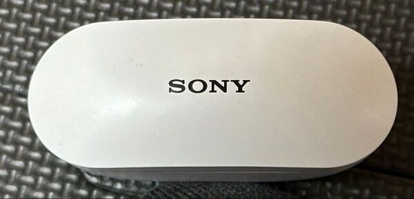 SONY ワイヤレスイヤホン WF-SP800N 白 訳あり 充電ケースカバー付