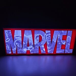 【MARVEL】ロゴ ライトアップ サイン(アベンジャーズ)/ インテリアライト