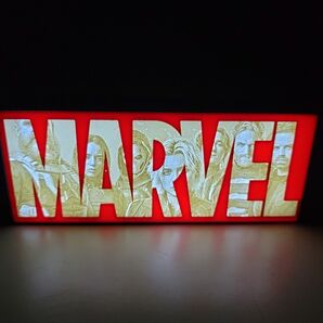 【MARVEL】ロゴ ライトアップ サイン(サンダーボルツ)/ インテリアライト