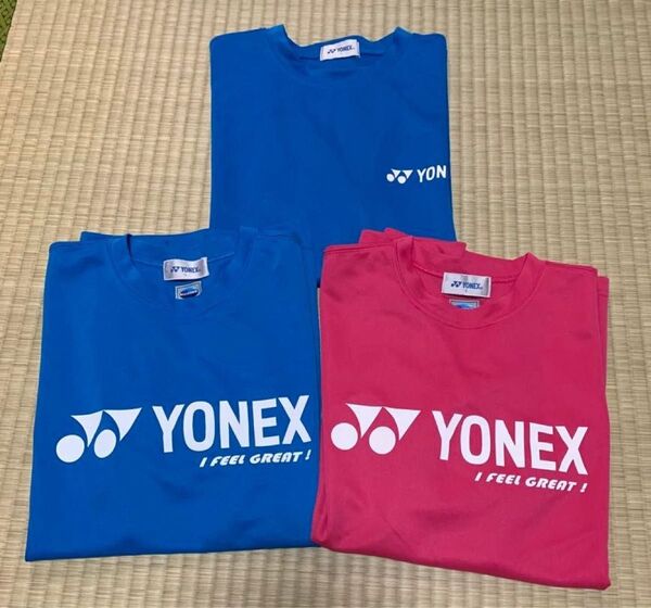 YONEX Tシャツ 3枚セット サイズS