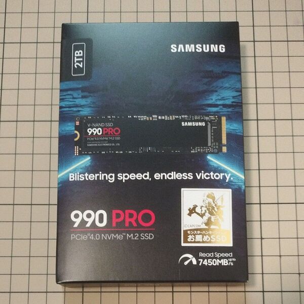 【新品未開封・納品書付】 Samsung 990 PRO NVMe SSD 2TB