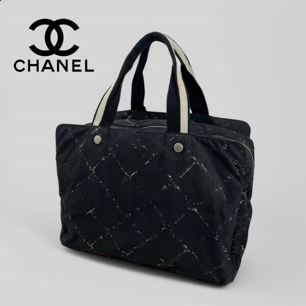 ほぼ未使用■GUCCI グッチ■ GGナイロン セカンドバッグ ポーチ ネイビー