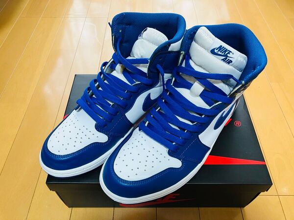 極美品 Nike Air Jordan1 Storm Blue ストームブルー エアジョーダン1