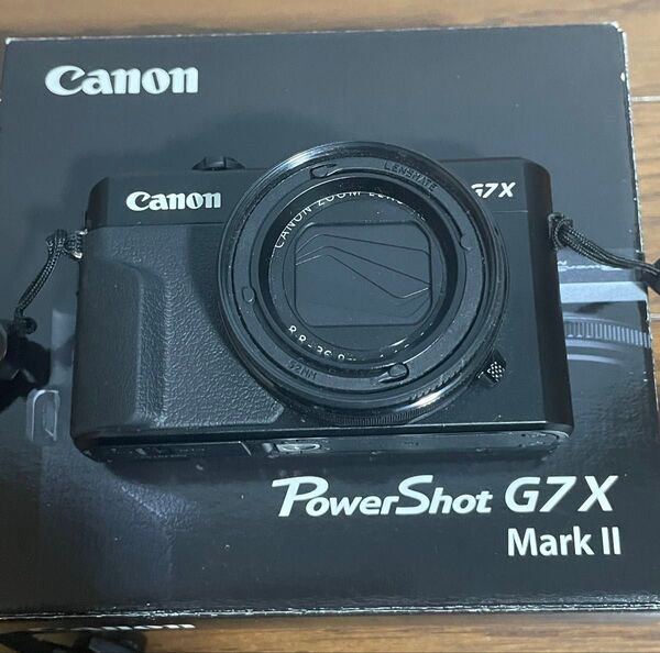 Canon PowerShot G7X Mark II ブラック デジカメ 美品 付属品全てあり