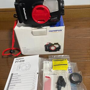 OLYMPUS 防水プロテクター PT-058 ハウジング 美品 ダイビング TG-5対応