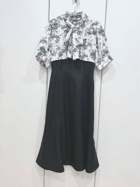 Avail アベイル トワルドジュイ 切り替えワンピース