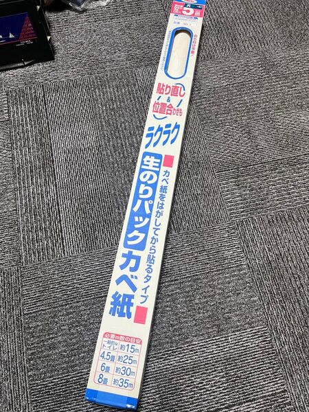 DIY 壁紙 アサヒペン ラクラク 生のりパック壁紙 5m