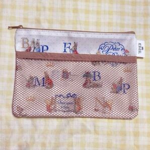新品 ピーターラビット×紅茶花伝 コラボポーチ