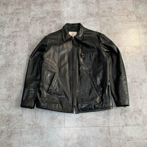 00s avirex short leather 牛革 アヴィレックス レザージャケット ライダース ビンテージ ヴィンテージ