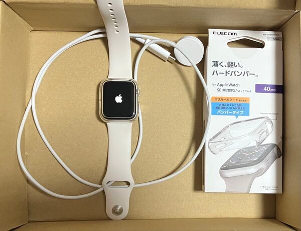 Apple Apple Watch SE2 40mm GPS スターライトアルミニウムケース/スターライトスポーツバンド