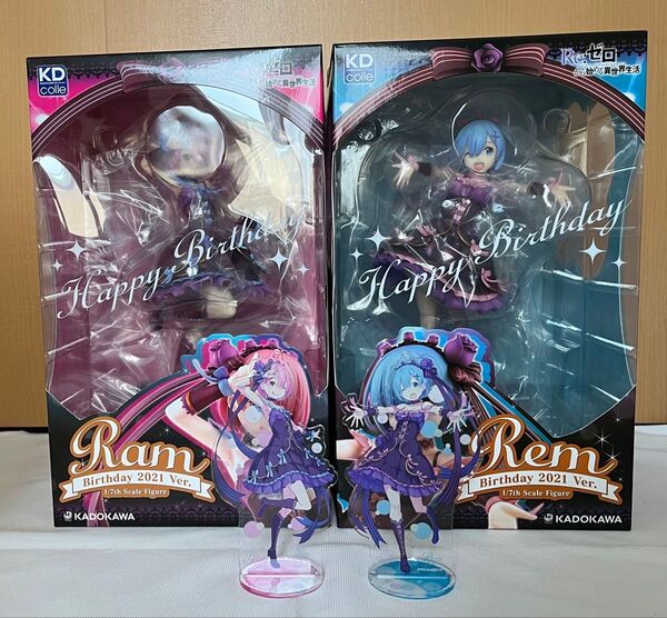 Re:ゼロから始める異世界生活 ラム レム 生誕祭 2021 フィギュア リゼロ