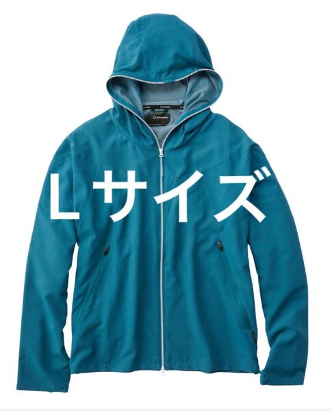 ワークマン エックスシェルター 暑熱フーディー Lサイズ レイクグリーン