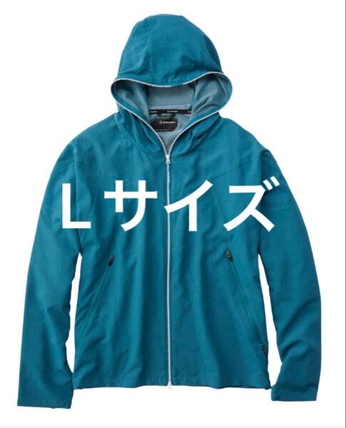 ワークマン エックスシェルター 暑熱フーディー Lサイズ レイクグリーン