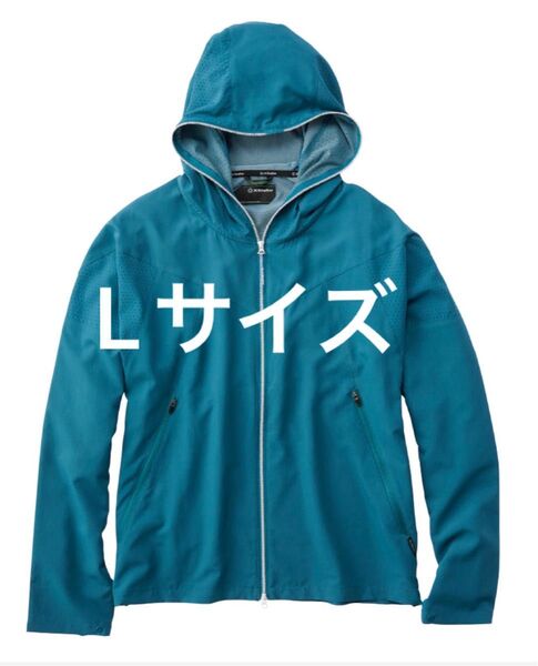 ワークマン エックスシェルター 暑熱フーディー Lサイズ レイクグリーン