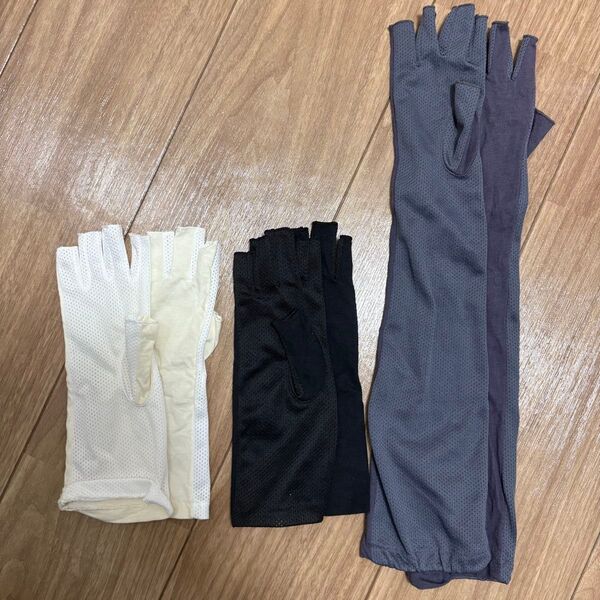UV手袋 冷感 レディース ショート丈 ロング丈 まとめ売り
