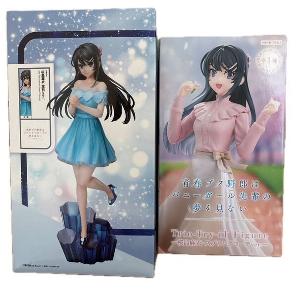 桜島麻衣 フィギュア 2個セット 青春ブタ野郎はバニーガール先輩の夢を見ない