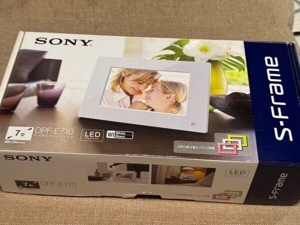 SONY デジタルフォトフレーム DPF-E710 7型 ホワイト