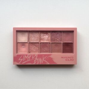 CLIO プロアイパレット01 SIMPLY PINK アイシャドウパレット クリオ ピンクアイシャドウ ピンクコスメ 残量多
