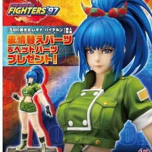 新品 未開封 コトブキヤ SNK美少女 レオナ・ハイデルン -THE KING OF FIGHTERS ’97 特典付き ★送料無料★