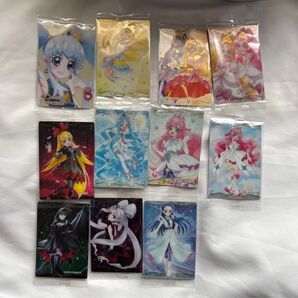 プリキュア カード ウエハース・ハピネスチャージプリキュア キュアプリンセス HR 含む11枚