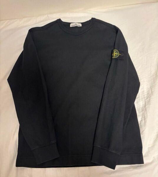 ストーンアイランド スウェット STONE ISLAND ブラック XL