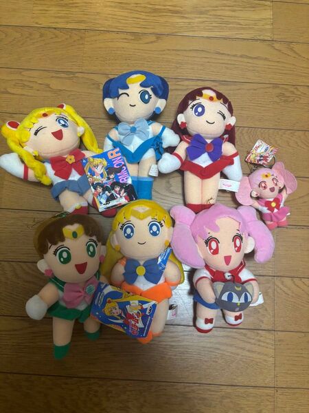 美少女戦士セーラームーン ぬいぐるみ まとめ売り 6体セット