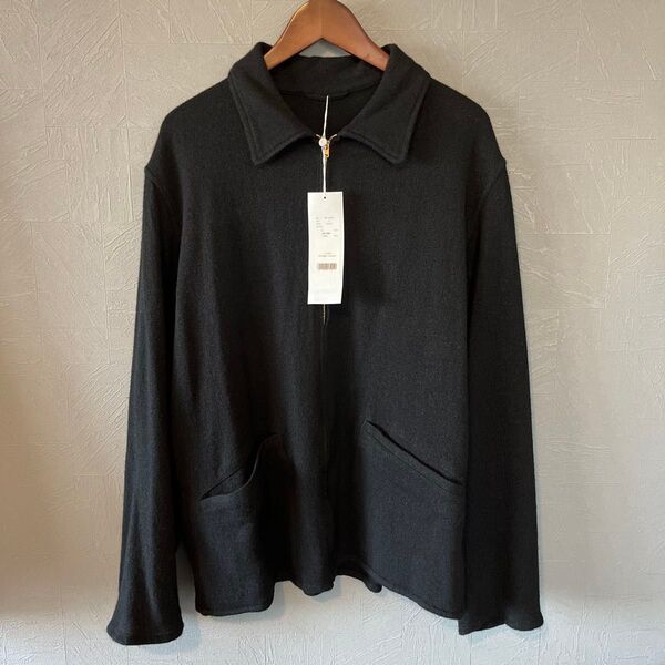 新品 comoli 25ss ウール和紙 ジップショートジャケット サイズ3 B01-06006