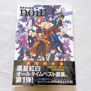黒星紅白画集 noir ノワール イラスト集 キノの旅 アリソン 角川 画集