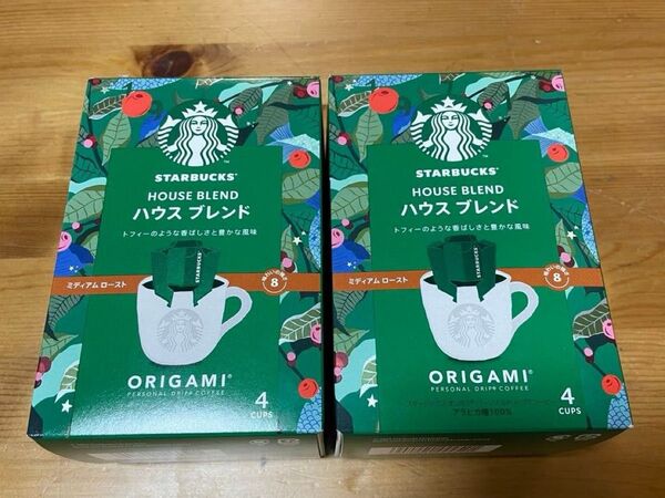 【値下不可】スタバ スターバックス STARBUCKS ドリップコーヒー ハウスブレンド ミディアムロースト 4CUP×2セット