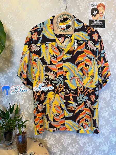 SUN SURF◆東洋エンタープライズ美品クリーニング済み サンサーフ アロハシャツ