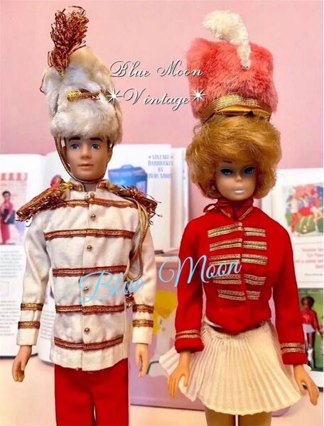Vintage ヴィンテージ バービーケンBarbie&Ken OnParade!稀少レア japan ※バービーの手袋付き