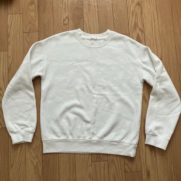 GU トレーナー 白Mサイズ