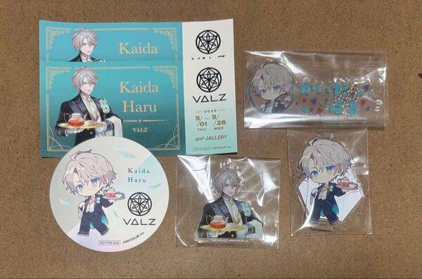 甲斐田晴 カフェ VΔLZ× and Gallery 特典 アクリルスタンド
