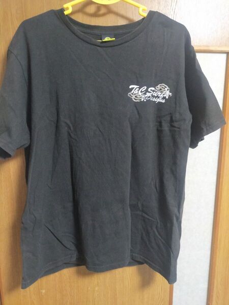 半袖プリントTシャツ ブラック LL 値下げしました。