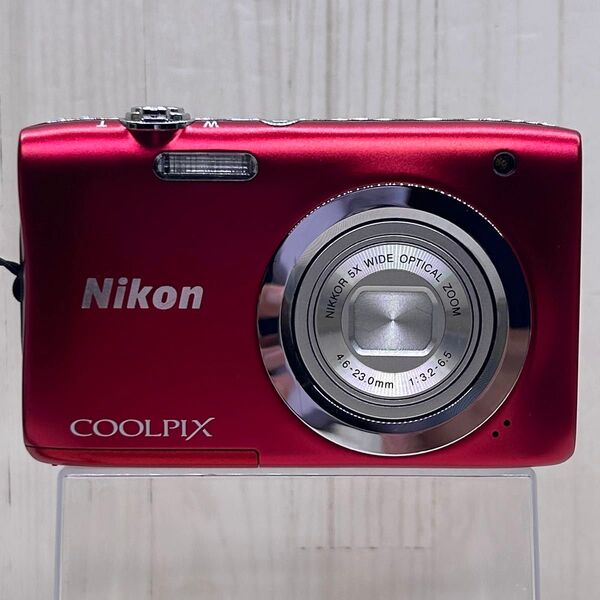 Nikon COOLPIX A100 レッド コンパクトデジタルカメラ 本体のみ