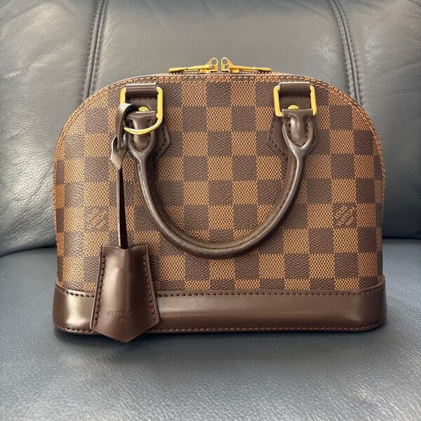 ダミエ ルイヴィトン ハンドバッグ VUITTON LOUIS エベヌ アルマBB ブラウン ヴィトン