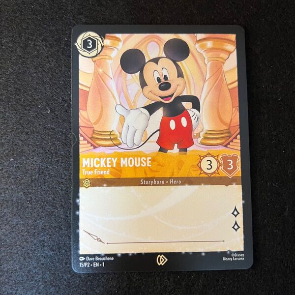海外ロルカナイベント限定配布 「MICKEY MOUSE」 ミッキーマウス