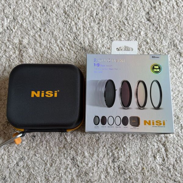 美品 NISI SWIFT VND ミストキット 82mm NiSi 動画撮影用フィルター