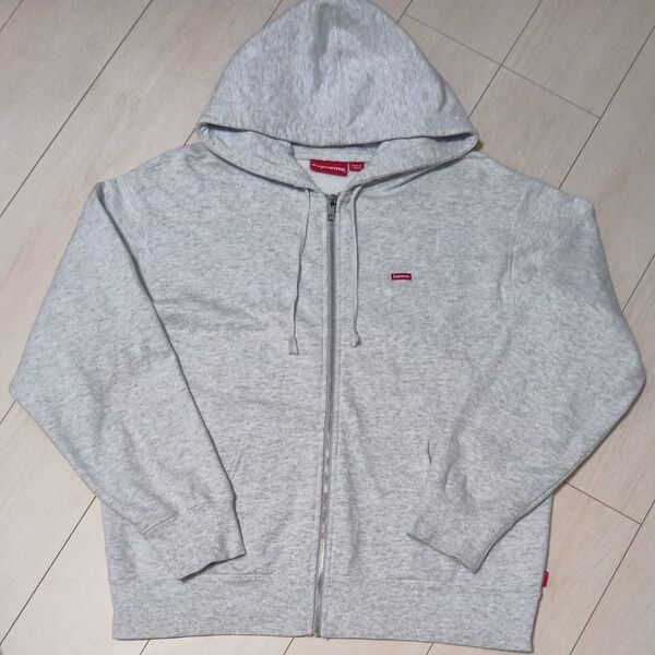 Supreme (シュプリーム) / Small Box Zip Up Hooded Sweatshirt/ グレー /サイズS