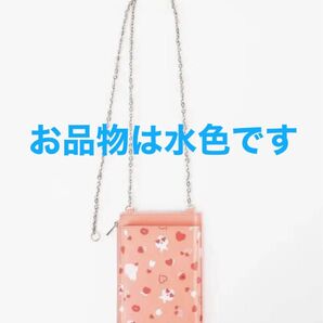 カカオフレンズ WEGO ショルダーバッグ スマホショルダー スマホケース 水色 ライトブルー