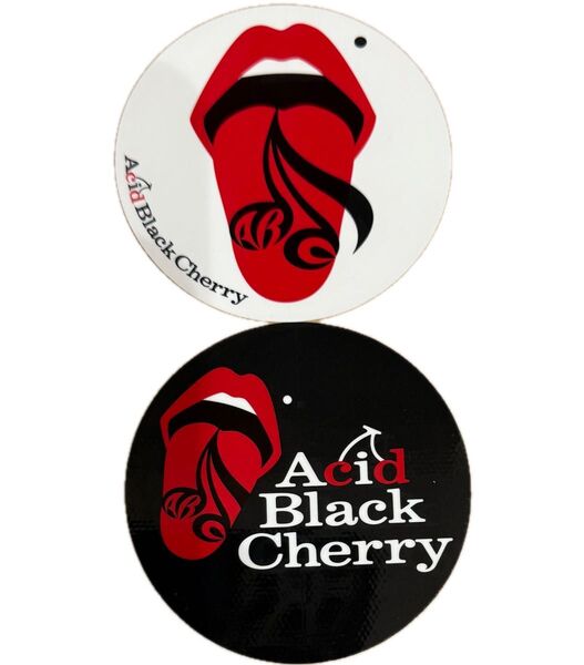 Acid Black Cherry ステッカー 2枚 jannedaarc