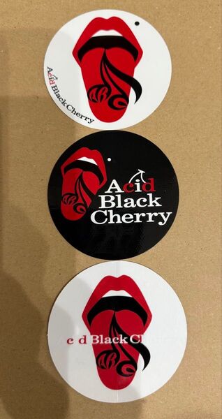 Acid Black Cherry ステッカー 3枚 jannedaarc