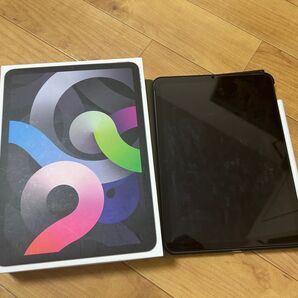 iPadAir4 256GB スペースグレイ Wi-Fi フィルム カバー ペン付