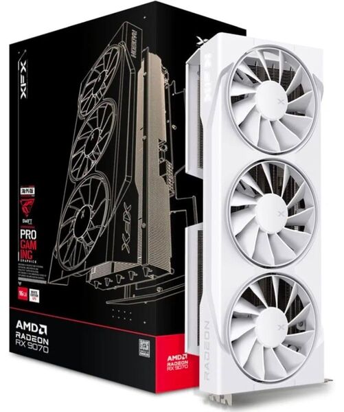 【新品未開封】XFX SWIFT RADEON RX9070XT WHITE 雪狼
